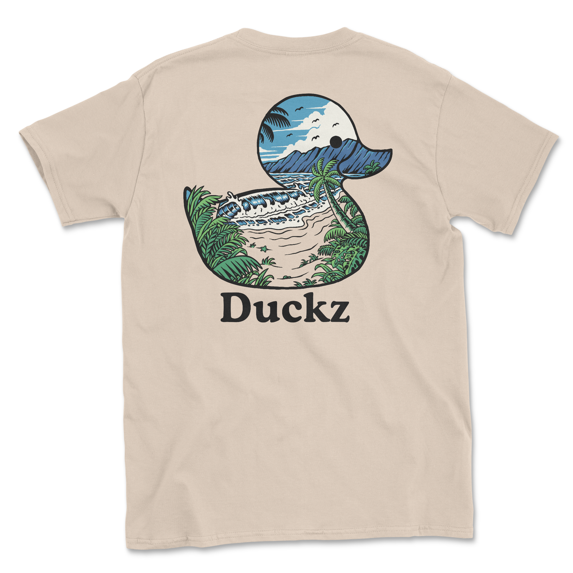 Paradise Paddle (Adult Short Sleeve T-Shirt)