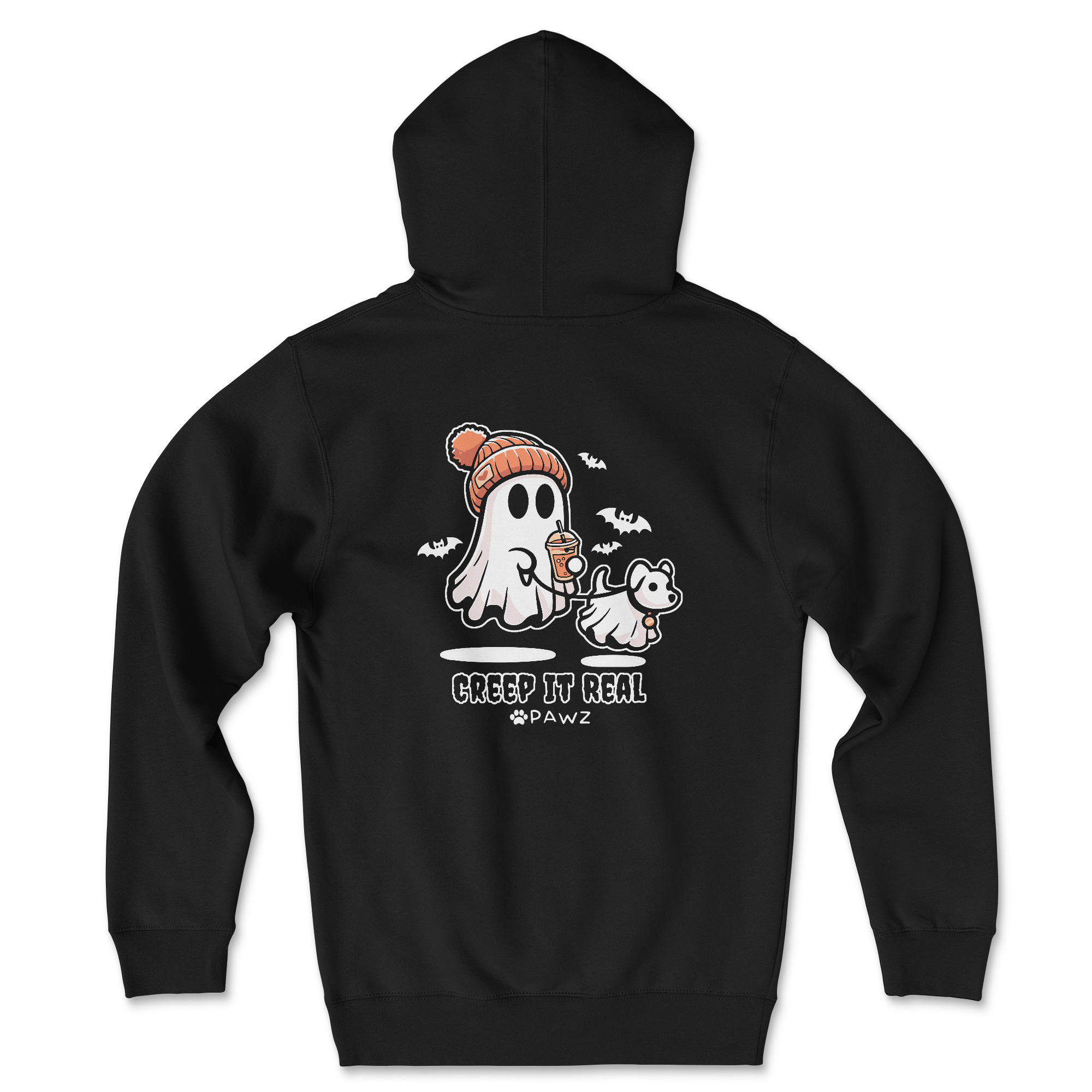 Creep It Real (Back Print) (Adult Hoodie)