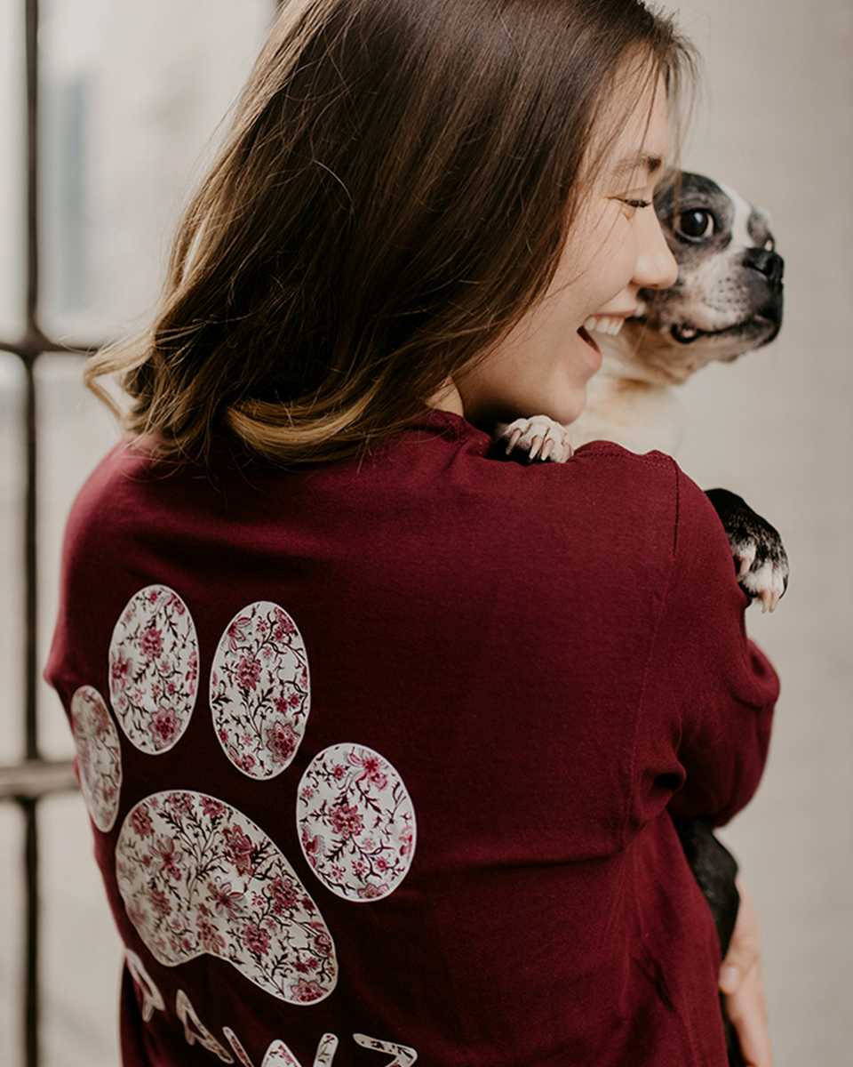 Mandala Paw (Adult Short Sleeve T-Shirt)