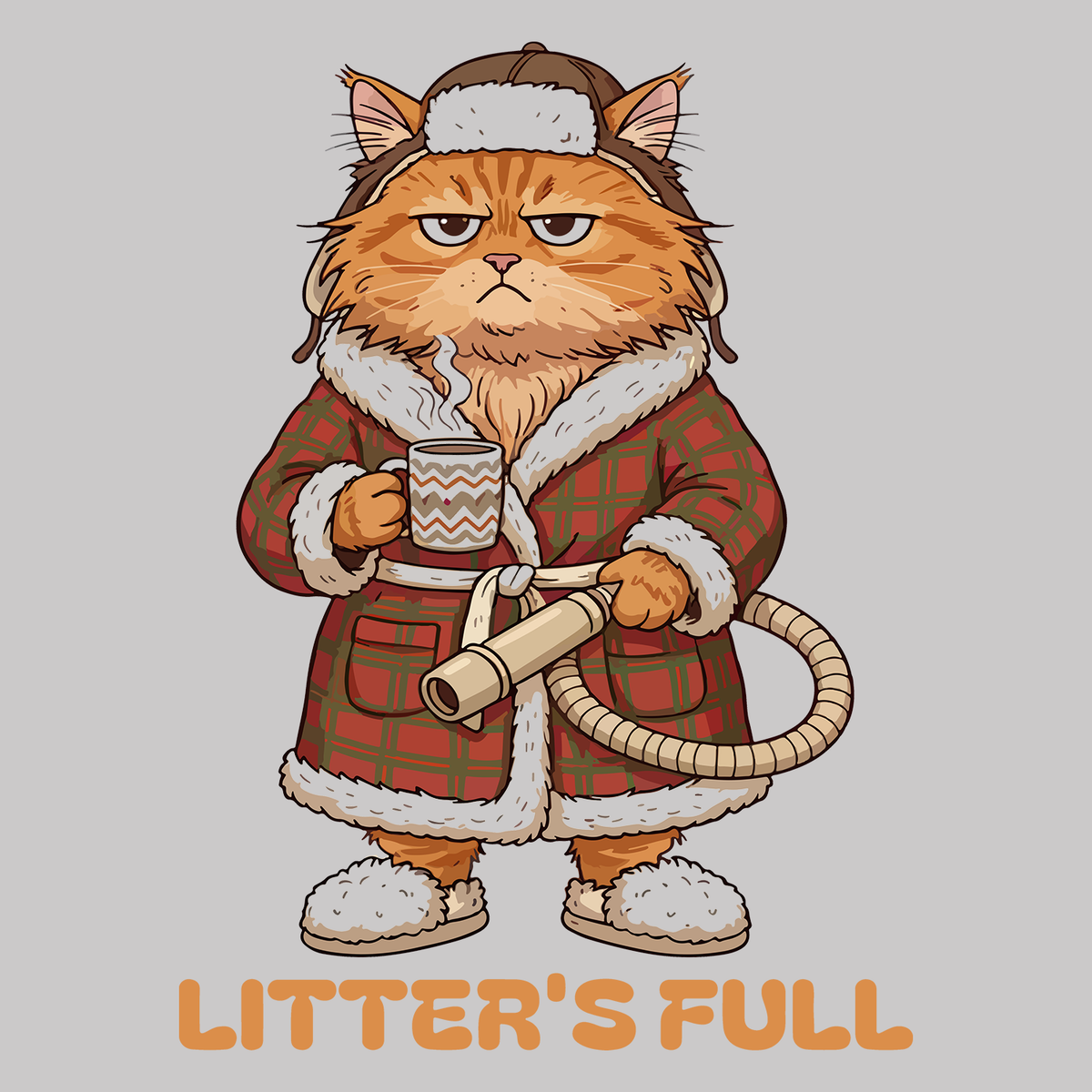 Litter's Full (Adult Short Sleeve T-Shirt)