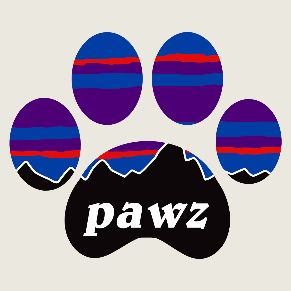 Pawz Peaks (Adult Hoodie)