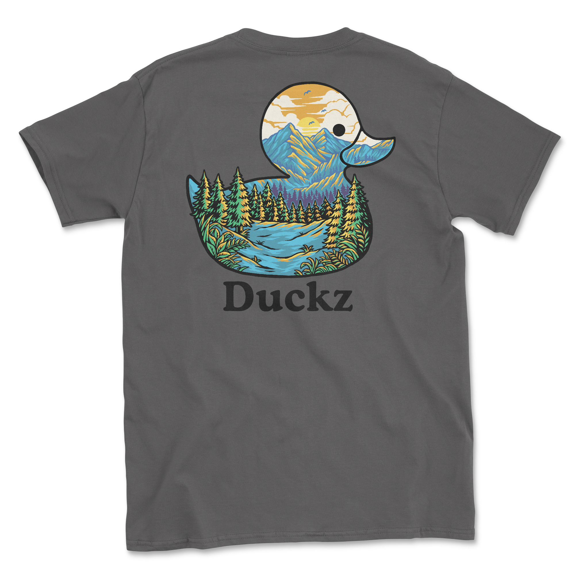 Mountain Mallard (Adult Short Sleeve T-Shirt)