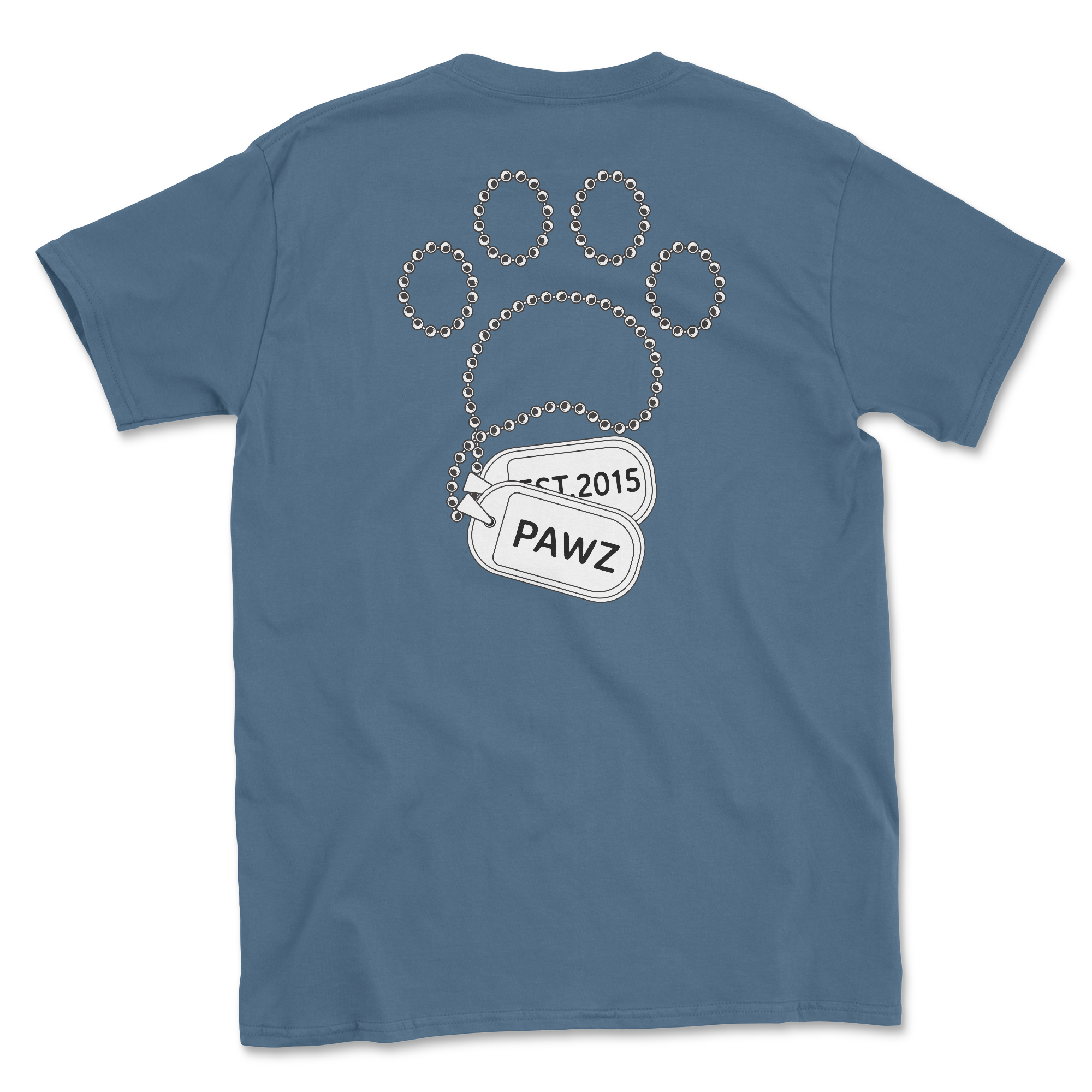 Dog Tags (Adult Short Sleeve T-Shirt)
