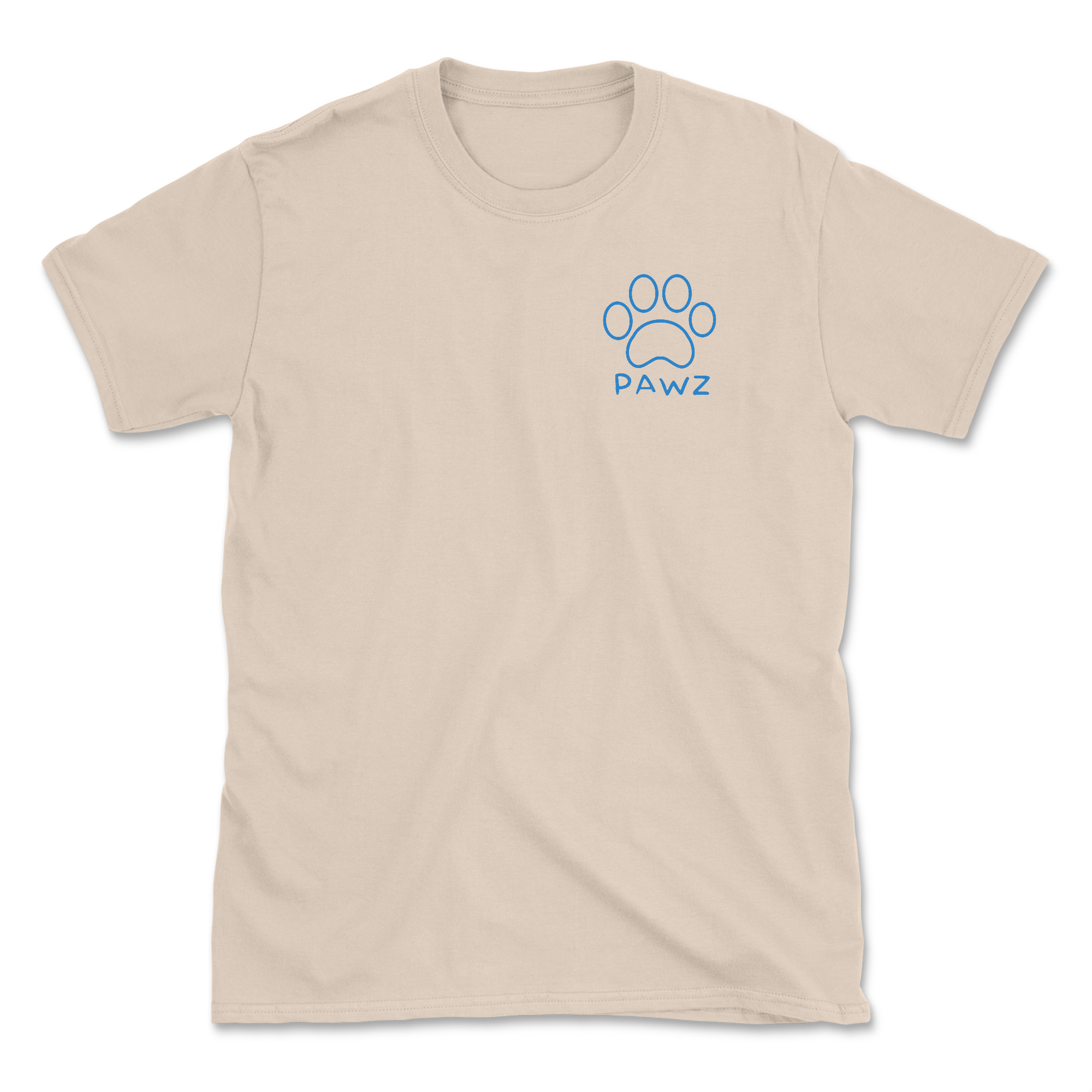 Oklahoma Flag Paw (Adult Short Sleeve T-Shirt)