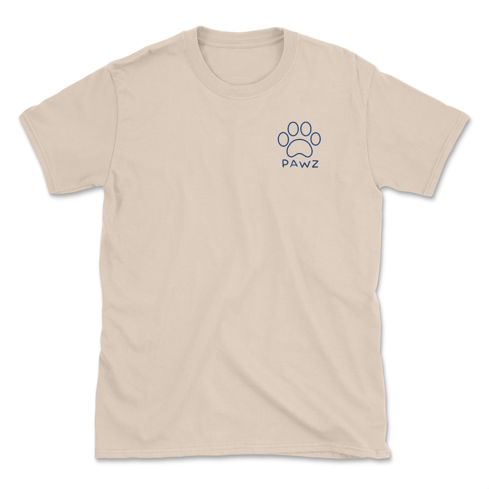 Arizona Flag Paw (Adult Short Sleeve T-Shirt)