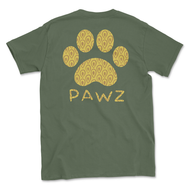 Tiki Paw (Adult Short Sleeve T-Shirt)