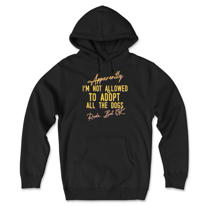 Apparently Not - Dark (Adult Hoodie)