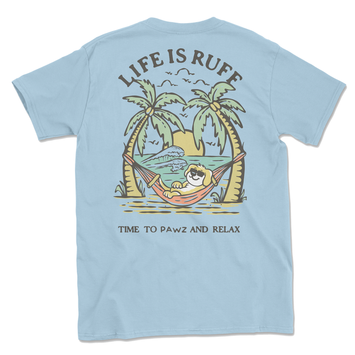 Life is Ruff (Adult Short Sleeve T-Shirt)