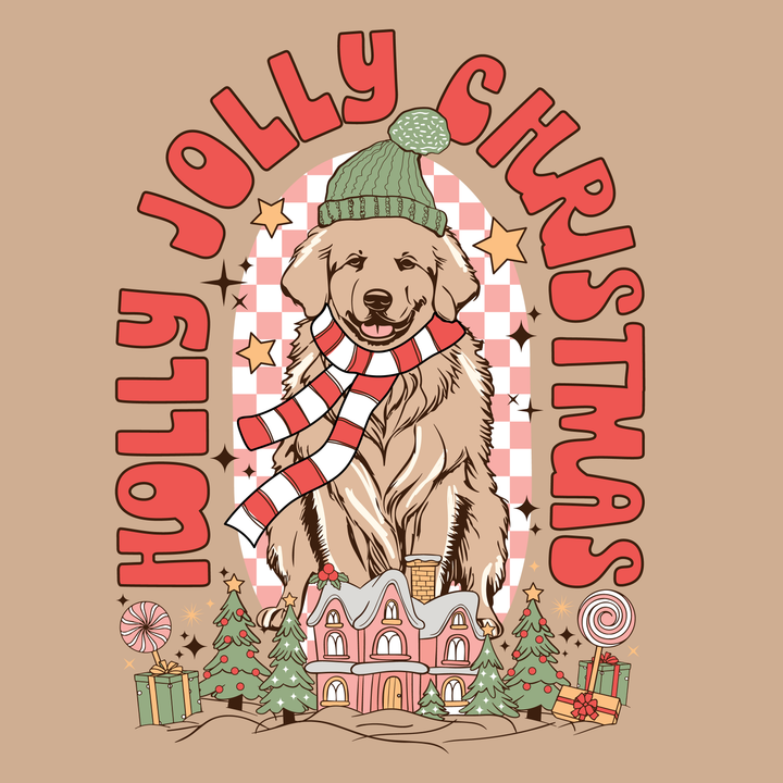 Holly Jolly (Adult Hoodie)